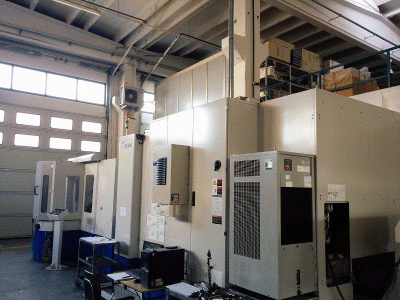 CNC machining center - CdMeccanica