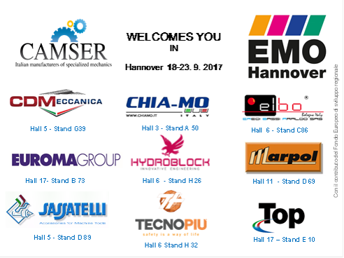Camser at EMO 2017 - Hannover